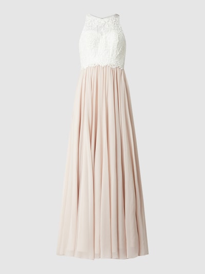 Laona Abendkleid mit Pailletten-Besatz Offwhite 2