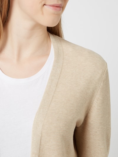 Esprit Cardigan aus Bio-Baumwolle Sand 3