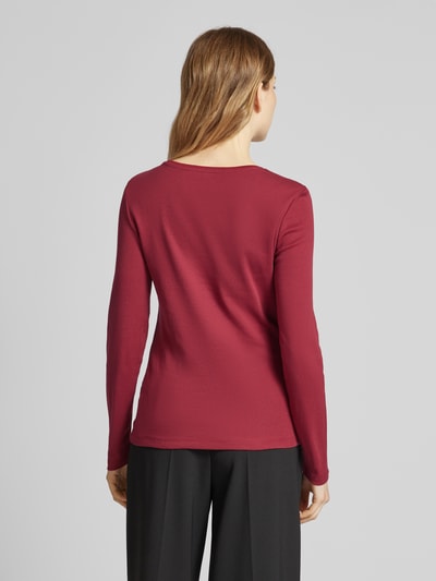 Christian Berg Woman Longsleeve mit Rundhalsausschnitt Bordeaux 5