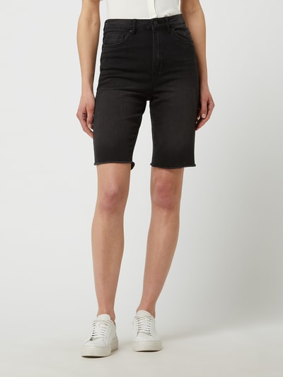 Vero Moda Korte jeans met stretch, model 'Loa' Zwart - 4