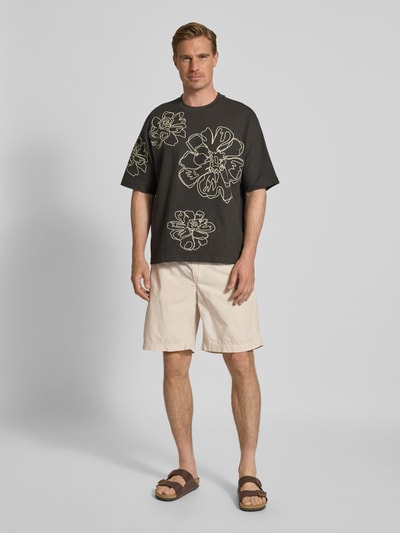 American Vintage Shorts mit Gesäßtaschen Modell 'BAILOW' Ecru 1