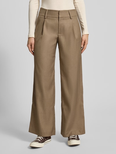 Gina Tricot Stoffhose mit Gesäßtasche Sand Melange 4