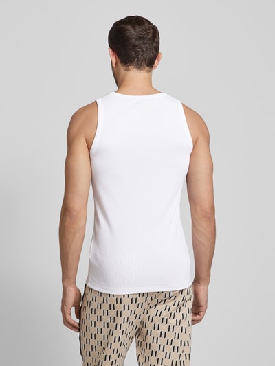 Karl Lagerfeld Tanktop mit Label-Print Weiss 5