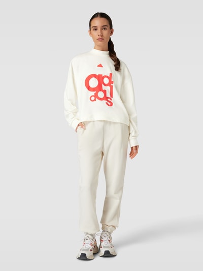 ADIDAS SPORTSWEAR Sweatshirt mit Label-Print Offwhite 1