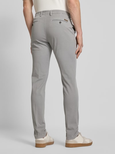 Baldessarini Slim fit chino met steekzakken Lichtgrijs - 5