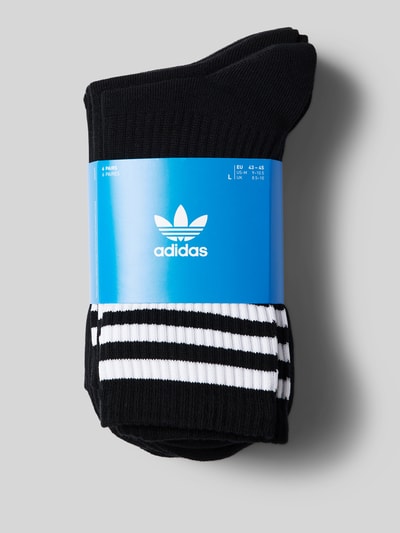 adidas Originals Socken mit Label-Print im 6er-Pack Black 3