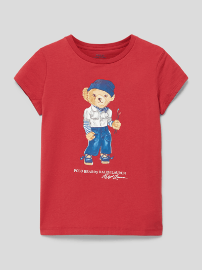 Polo Ralph Lauren Kids T-Shirt mit Rundhalsausschnitt Rot 1