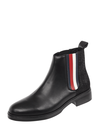 Tommy Hilfiger Chelsea Boots aus Leder  Black 1