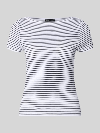 MANGO Skinny Fit T-Shirt aus reiner Baumwolle Marine 2