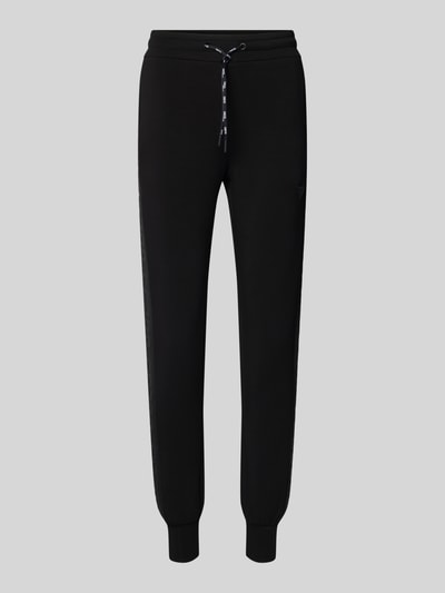 Guess Activewear Slim fit sweatpants met elastische band, model 'ALLIE SCUBA' Zwart - 2