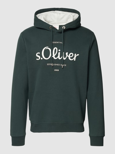 s.Oliver RED LABEL Hoodie mit Label-Print Bottle 2