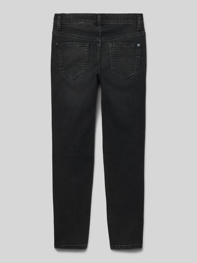 s.Oliver RED LABEL Jeansy o kroju slim fit z mieszanki bawełny  Czarny 3