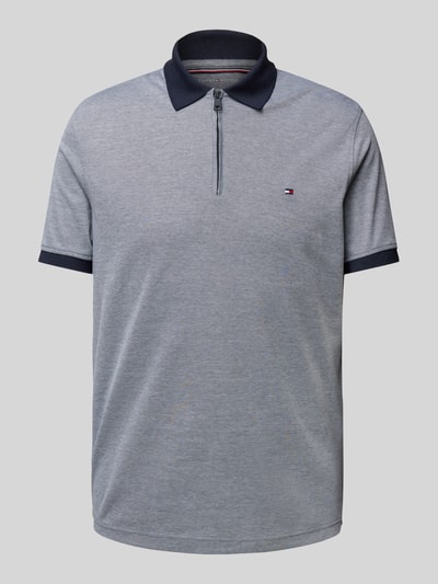 Tommy Hilfiger Regular fit poloshirt van katoenmix Marineblauw - 2