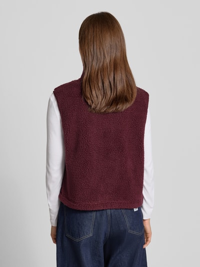 NOISY MAY® Weste aus Teddyfell Modell 'MASEY' Schoko 5