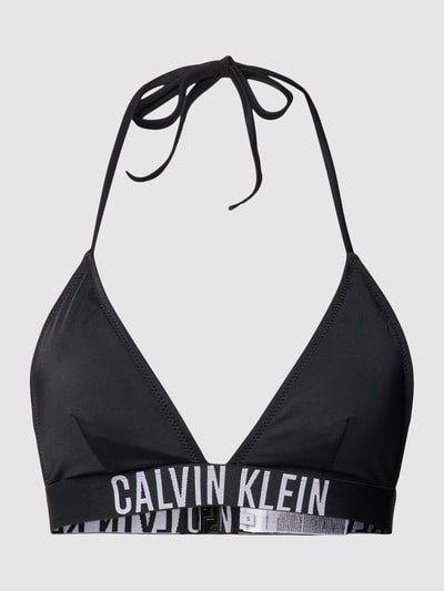 Calvin Klein Underwear Bikinitop in triangelmodel, model 'Intense Power' Zwart - 1