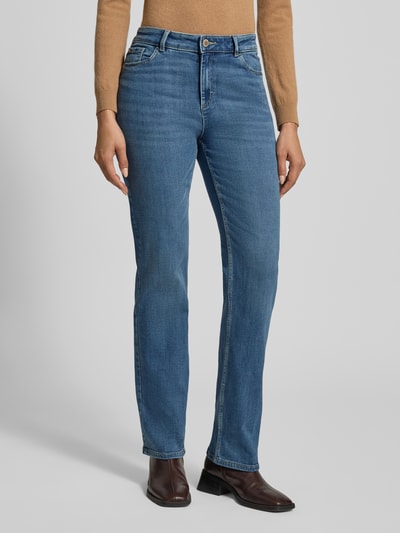 Christian Berg Woman Jeans mit 5-Pocket-Design Jeansblau 4