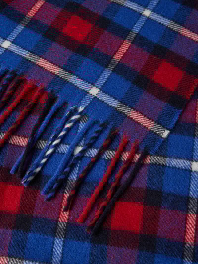 Polo Ralph Lauren Schal mit Kaschmir-Anteil Modell 'Plaid' Rot 2