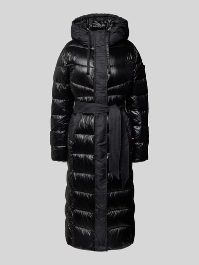 Frieda & Freddies Steppmantel mit Bindegürtel Modell 'BEREL' Black 2