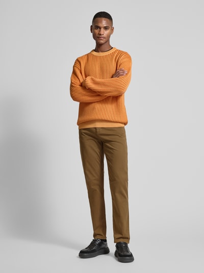 BOSS Orange Chino mit Stretch-Anteil Khaki 1