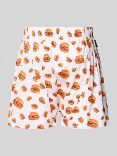 POCKIES Boxershorts mit elastischem Bund im 2er-Pack Bordeaux 3