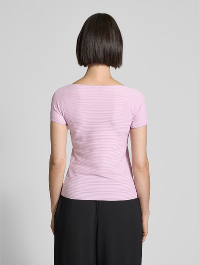 Emporio Armani T-Shirt mit Rundhalsausschnitt Pink 5