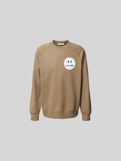 WOOD WOOD Oversized Sweatshirt mit Raglanärmeln Mud 1