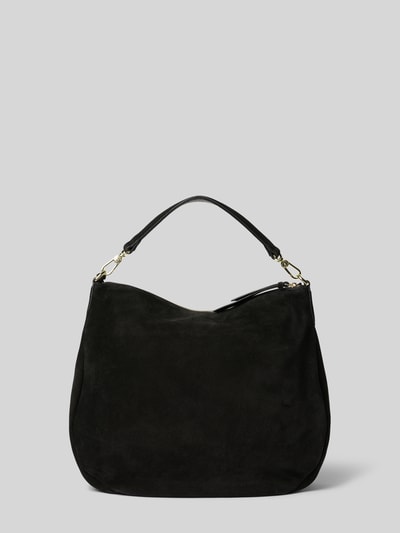 Abro Torebka skórzana z paskiem na ramię model ‘JUNA’ Czarny 4