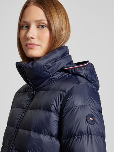 Tommy Hilfiger Steppmantel mit Label-Patch Marine 3