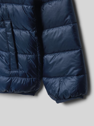 CHAMPION Kurtka pikowana o kroju regular fit z nadrukiem logo model ‘Outdoor’ Granatowy 2