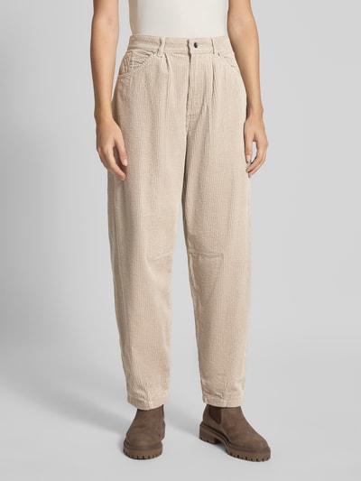 Christian Berg Woman Stoffhose mit Eingrifftaschen Sand 4