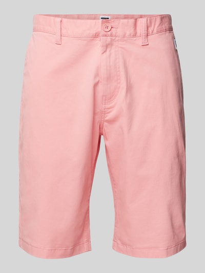 Tommy Jeans Korte broek in effen design, model 'SCANTON' Rosé - 2