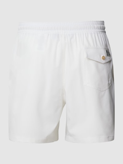 Polo Ralph Lauren Underwear Badehose mit Label-Stitching Weiss 3