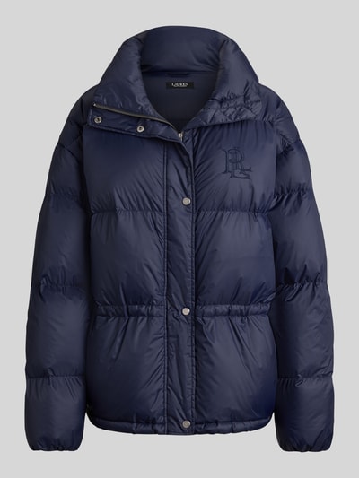 Lauren Ralph Lauren Regular Fit Steppmantel mit Taillenzug Modell 'WOVEN-PUFFER-COAT' Marine 2