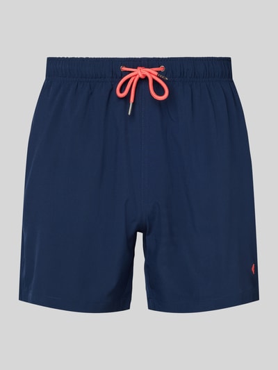 MCNEAL Relaxed Fit Badeshorts mit Logo-Stitching Marine 1