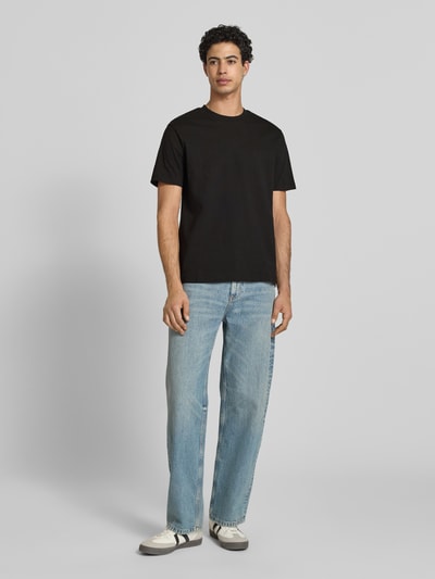 Marc O'Polo DENIM Oversized T-Shirt aus reiner Baumwolle Black 1