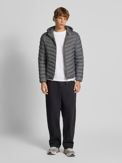 REVIEW Gewatteerd jack met capuchon Donkergrijs - 1