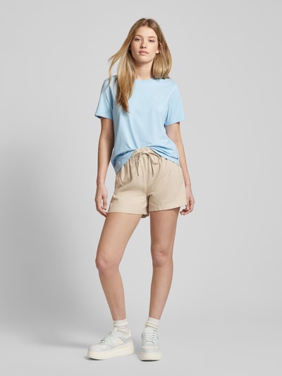 Only Shorts mit elastischem Bund Modell 'CARO' Sand 1