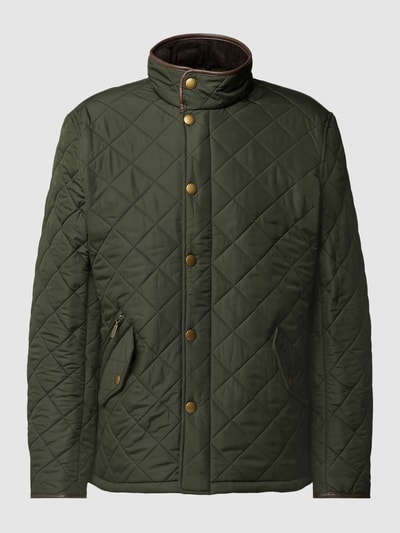 Barbour Gewatteerd jack met opstaande kraag, model 'BARBOUR POWELL' Leem - 2