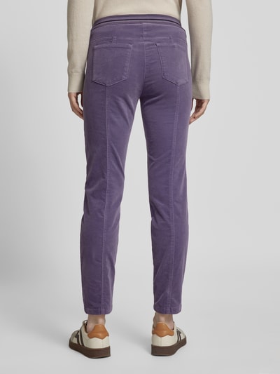 Luisa Cerano Regular fit jeans in 5-pocketmodel Mauve - 5