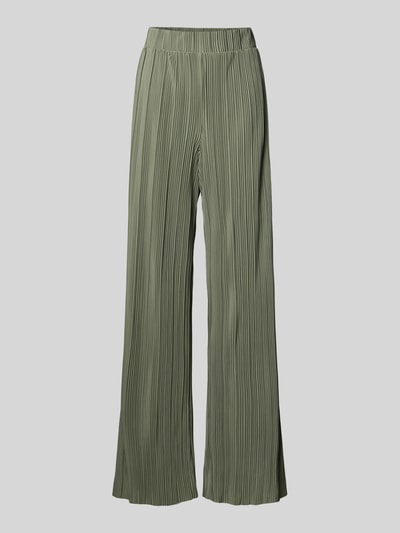 ONLY Straight Leg Hose mit Plissees Modell 'RAVENNA' Schilf 2