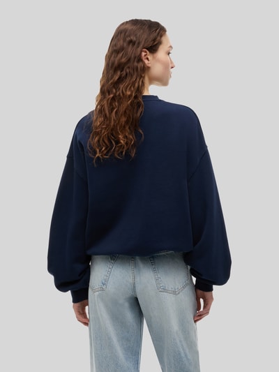 Tommy Hilfiger Loose Fit Sweatshirt aus reiner Baumwolle mit Logo-Print Marine 5