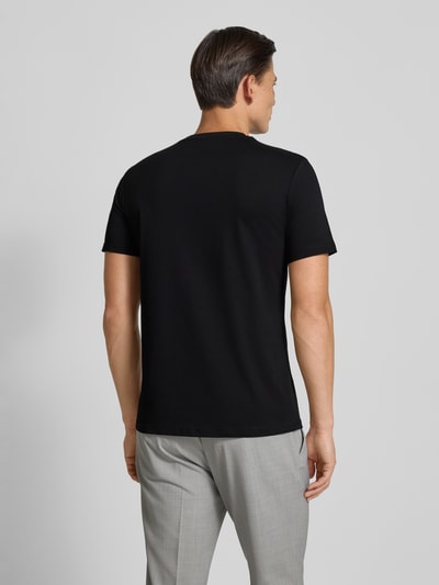 Antony Morato Regular fit T-shirt met dierenprint, model 'Jer' Zwart - 5