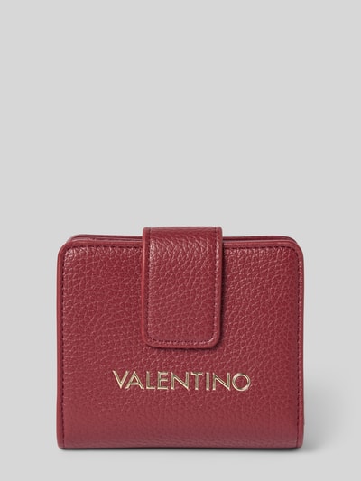 VALENTINO BAGS Portemonnee in leerlook, model 'ALEXIA' Bordeaux - 1