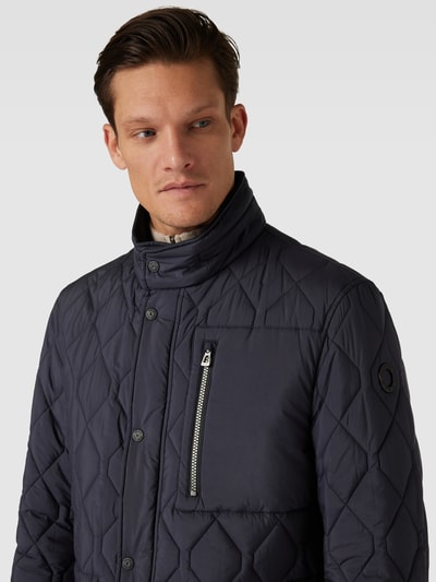 Brax Steppjacke mit Stehkragen Modell 'Tokio' Marine 3