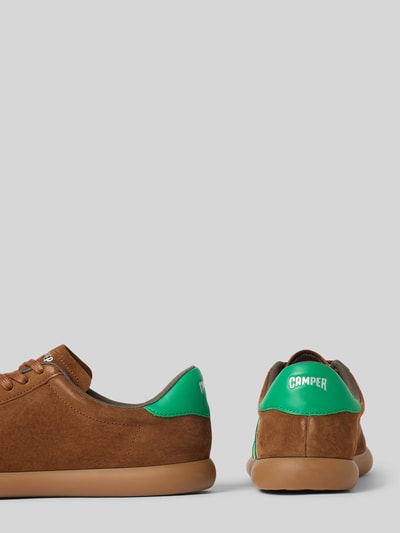 Productfoto, Sneaker uit echt leer Model 'Soller' van Camper, afgeronde pasvorm, logodetail, hakhoogte maat 44: 2 cm, schachthoogte: 8 cm, schachtbreedte: 12 cm