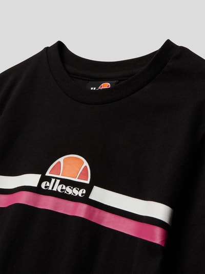 Ellesse T-Shirt mit Label-Print Black 2
