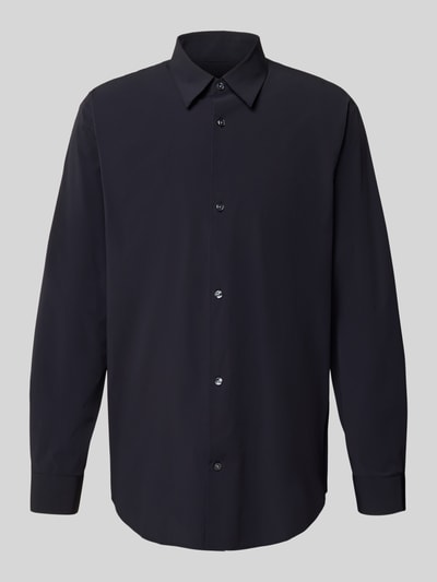 ARMANI EXCHANGE Regular Fit Freizeithemd mit Kentkragen Marine 2