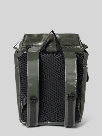 RAINS Rucksack mit verstellbaren Schulterriemen Modell 'Valera' Oliv 4