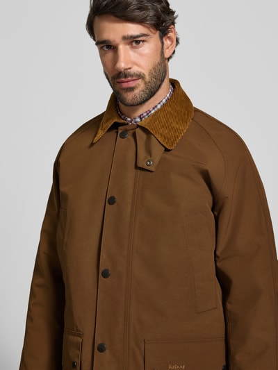 Barbour Regular Fit Funktionsjacke mit Kapuze Camel 3