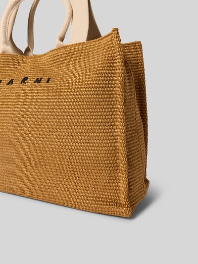 Marni Shopper mit Label-Detail Beige 3